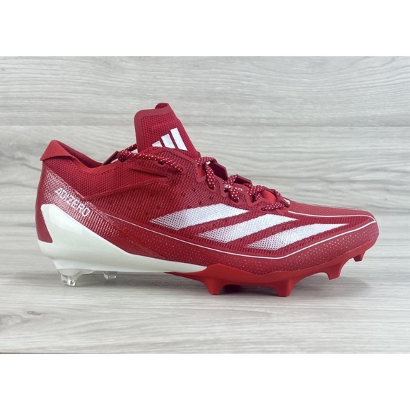 Adidas Adizero Electric Football Cleats Team Power Red White IH5033 Mens Sz 9.5